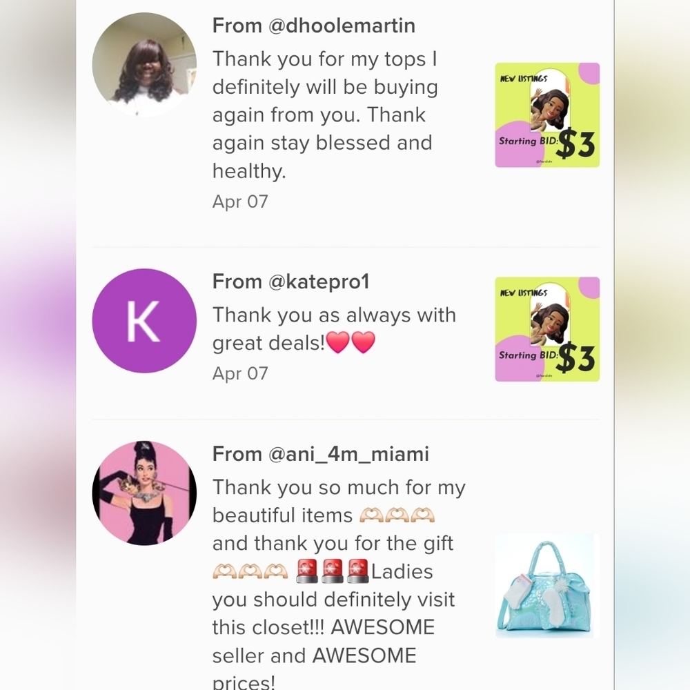 PEARLS SHIPPING LABEL ❤ - Picture 4 of 14